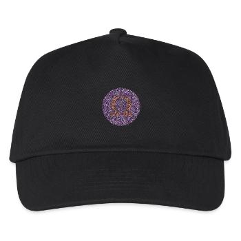 Omega-Sehtest - Kinder Basecap - Schwarz - Vorne