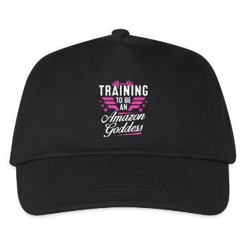FORMATION POUR ÊTRE À AMAZON GODDESS Fitness Gym Woman - Casquette de baseball Enfant - noir - Devant