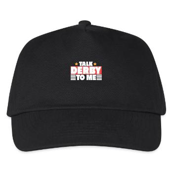PARLER DERBY - Casquette de baseball Enfant - noir - Devant