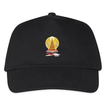 Believe in pizza - Kids’ Baseball Cap - black - Front