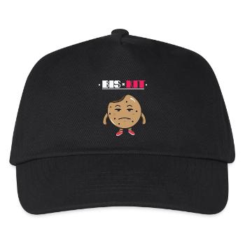 BIS X KIT - Kids’ Baseball Cap - black - Front