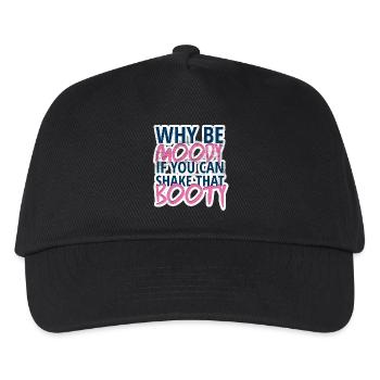 Sport - Gym - Fitness - Tanzen - Workout -Geschenk - Kinder Basecap - Schwarz - Vorne