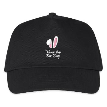 Never Skip Ear Day - Casquette de baseball Enfant - noir - Devant
