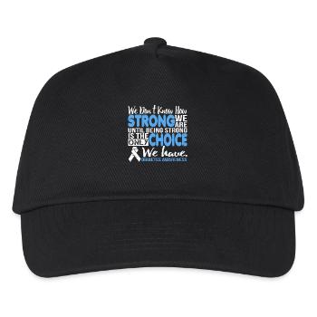 Être fort est la sensibilisation au diabète Choix - Casquette de baseball Enfant - noir - Devant