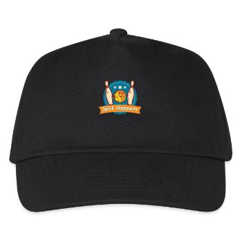 Split Happens Tee Bowling Bowler Tee - Kids’ Baseball Cap - black - Front