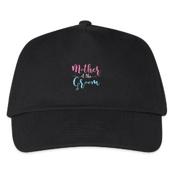 Mother of the groom wedding bachelorette mum - Kids’ Baseball Cap - black - Front