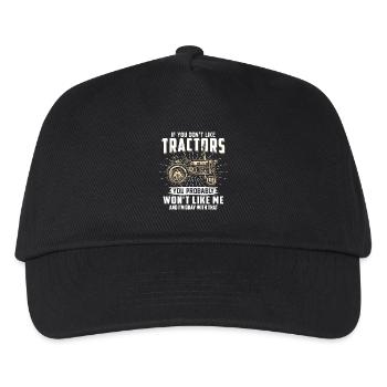 Tractor Shirt · Agriculture · Tractors like - Kids’ Baseball Cap - black - Front