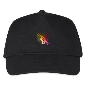 Drumsticks - Drummer Drummer Music Band - Kids’ Baseball Cap - black - Front