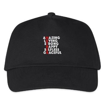 Mère - Fête des mères cadeau fête des mères - Casquette de baseball Enfant - noir - Devant