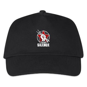 Drummer batteur batterie cadeau - Casquette de baseball Enfant - noir - Devant