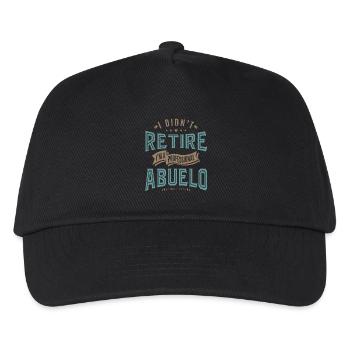 Professional Abuelo - Kids’ Baseball Cap - black - Front