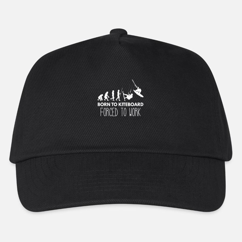 Kitesurf - Kitesurf - Kitesurf - Évolution - Casquette de baseball Enfant - noir