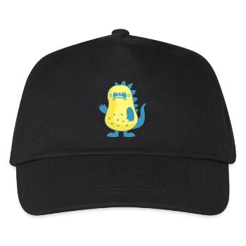 monstre - Casquette de baseball Enfant - noir - Devant