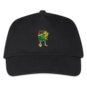 Brasilien Fußball WM Trikot Nationalmannschaft - Kinder Basecap - Schwarz - Vorne