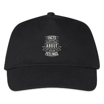 Les faits ne se soucient pas de vos sentiments - Casquette de baseball Enfant - noir - Devant