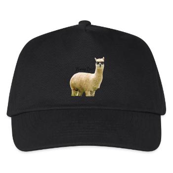 Alpaca Bro - Kids’ Baseball Cap - black - Front