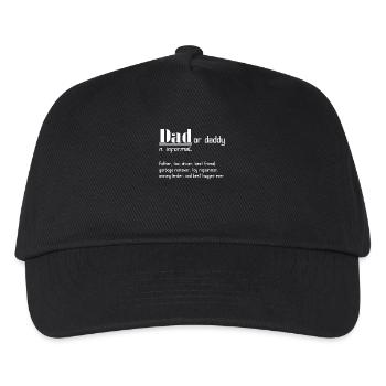 Dad or Daddy definition - Kids’ Baseball Cap - black - Front
