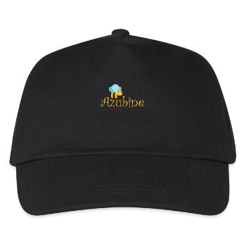 AZUBI Azubine, Azubiene Geschenk T-Shirt - Kinder Basecap - Schwarz - Vorne