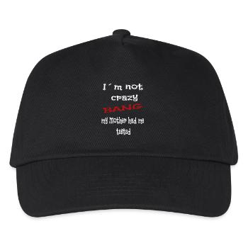 Bang Theory lustiger spruch Geschenk - Kinder Basecap - Schwarz - Vorne