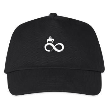 Infinity Westernreiten Westernpferd Trail Quarter - Kinder Basecap - Schwarz - Vorne