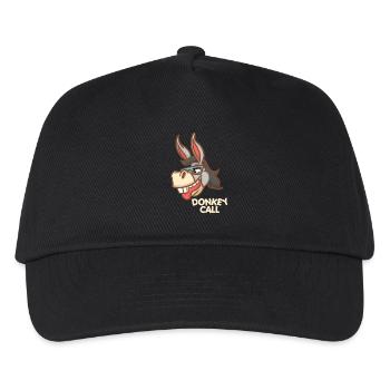 Donkey Call - Lunettes de soleil - Techno Donkey - Casquette de baseball Enfant - noir - Devant
