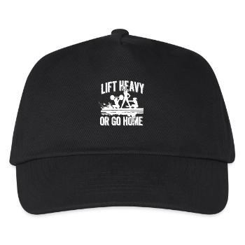 Gym Fitness - Casquette de baseball Enfant - noir - Devant