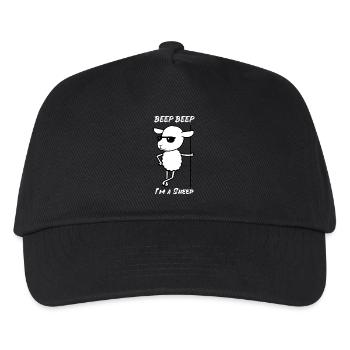 Sheep Beep Beep I ma Sheep Sunglasses Cool - Kids’ Baseball Cap - black - Front