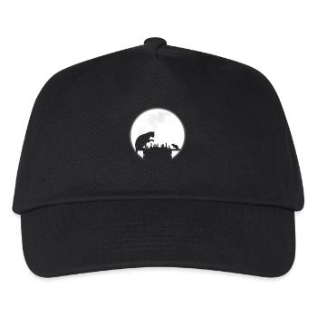 The Chess Board - The Cat, The Mouse And The Full - Kids’ Baseball Cap - black - Front