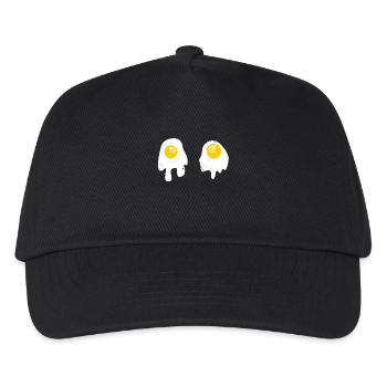Fried Eggs - Breakfast - Kids’ Baseball Cap - black - Front