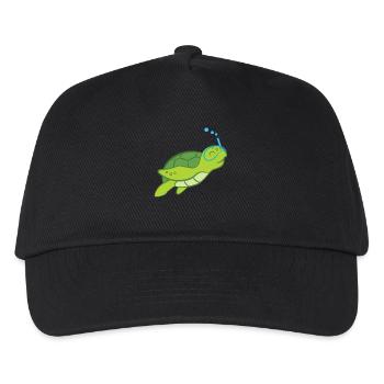 Tortue - Amoureux de tortues - Tortues - Casquette de baseball Enfant - noir - Devant