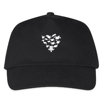 Tortue - Amoureux de tortues - Tortues - Casquette de baseball Enfant - noir - Devant