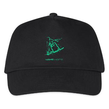 wakeboarder - Kids’ Baseball Cap - black - Front