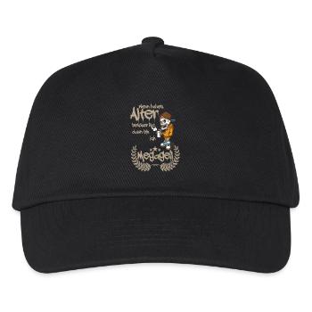 Wenn hohes Alter besser ist, dann ... - Kinder Basecap - Schwarz - Vorne
