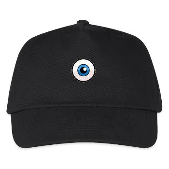 Graphiques de conception de la conception de globe d’au-moins humains - Casquette de baseball Enfant - noir - Devant