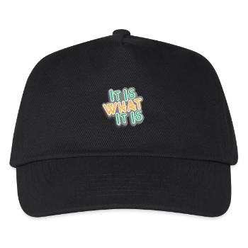 Funny Sayings Funny Quote Inspirational Quotes - Kids’ Baseball Cap - black - Front