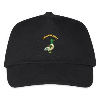Quack - Quackastic! Duck - wild duck - Kids’ Baseball Cap - black - Front