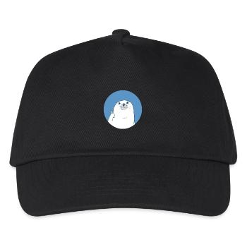 Phobe marin Pouces Hauts Mer Lion De Mer Drôle - Casquette de baseball Enfant - noir - Devant