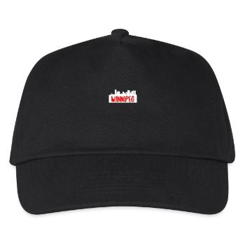 Winnipeg Skyline Manitoba Canadian Province Canada - Casquette de baseball Enfant - noir - Devant