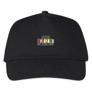 Ohne Hund ist alles doof geschenk - Kinder Basecap - Schwarz - Vorne