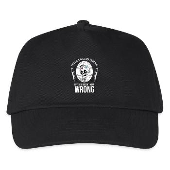 Tattoo Motive - Tatooed Gentleman - Tattooed Ink - Kids’ Baseball Cap - black - Front