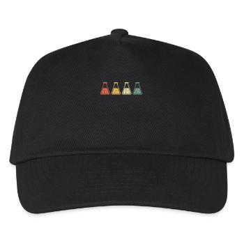 Distressed Science - Vintage Design - Kids’ Baseball Cap - black - Front