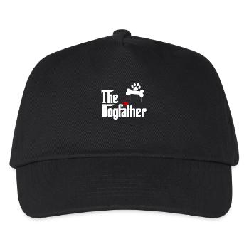 The Dogfather - Dog Dog Dog Human Dog - Kids’ Baseball Cap - black - Front