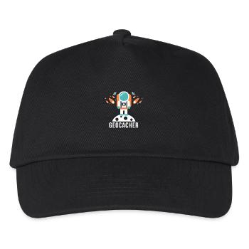 Geocacher - Pretty design for the whole family - Kids’ Baseball Cap - black - Front