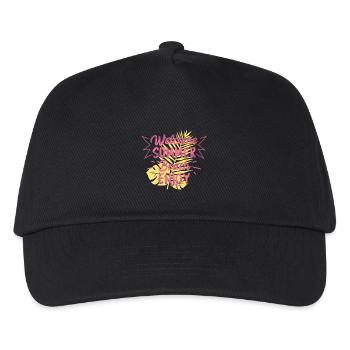 Welcome Summer Beach Gift Shirt - Kids’ Baseball Cap - black - Front