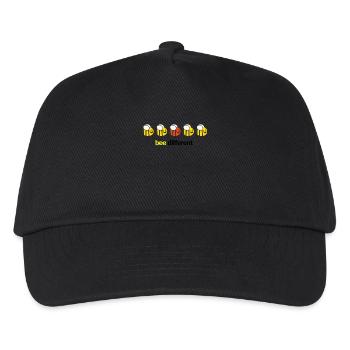 Bee different - Casquette de baseball Enfant - noir - Devant