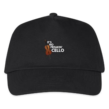 Cello - Kinder Basecap - Schwarz - Vorne