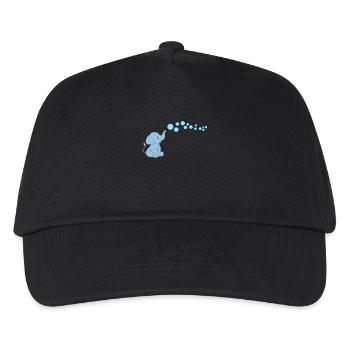 Elephant - Elephant Lover - Elephant - Bubble - Kids’ Baseball Cap - black - Front