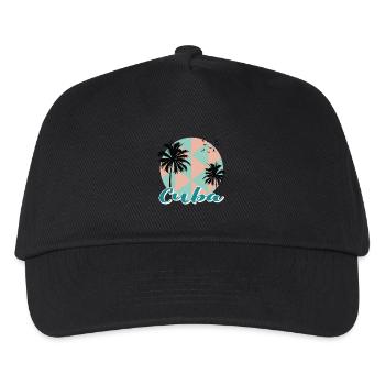 Cuba Caribbean Vacation Cruise - Kids’ Baseball Cap - black - Front
