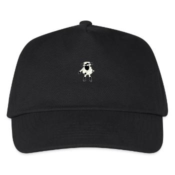 Floss Dance Move Schafe - Kinder Basecap - Schwarz - Vorne