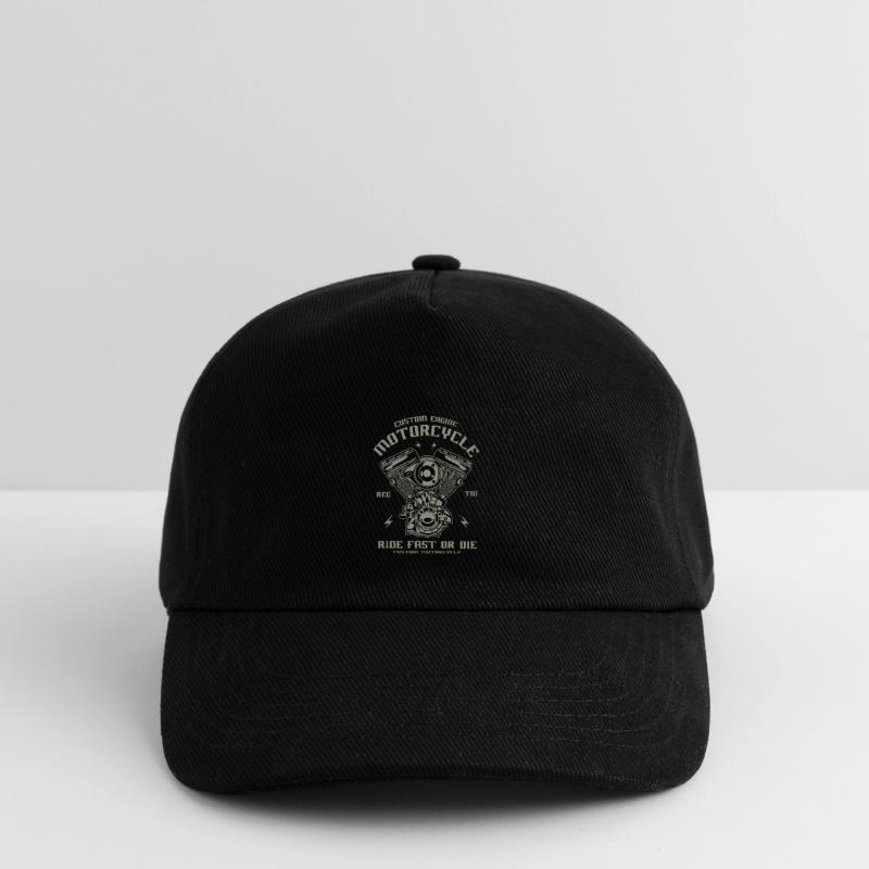Motorcycle engine conversion Chopper Custom Engine Kids’ Baseball Cap